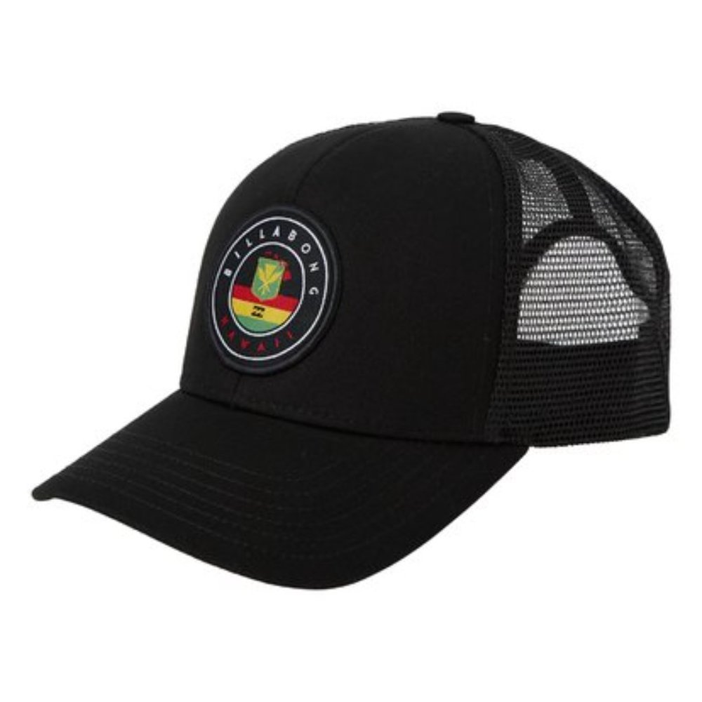 BILLABONG KANAKA MAOLI HAWAII TRUCKER HAT RASTA